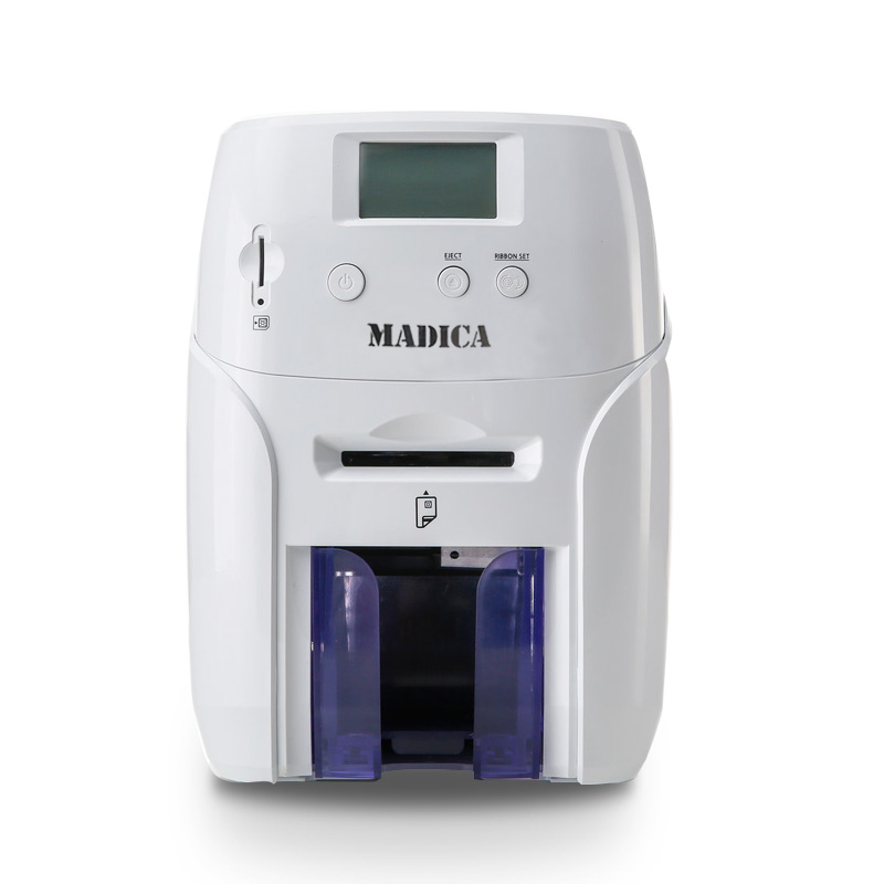 Madica M320S 证卡打印机正面外观图