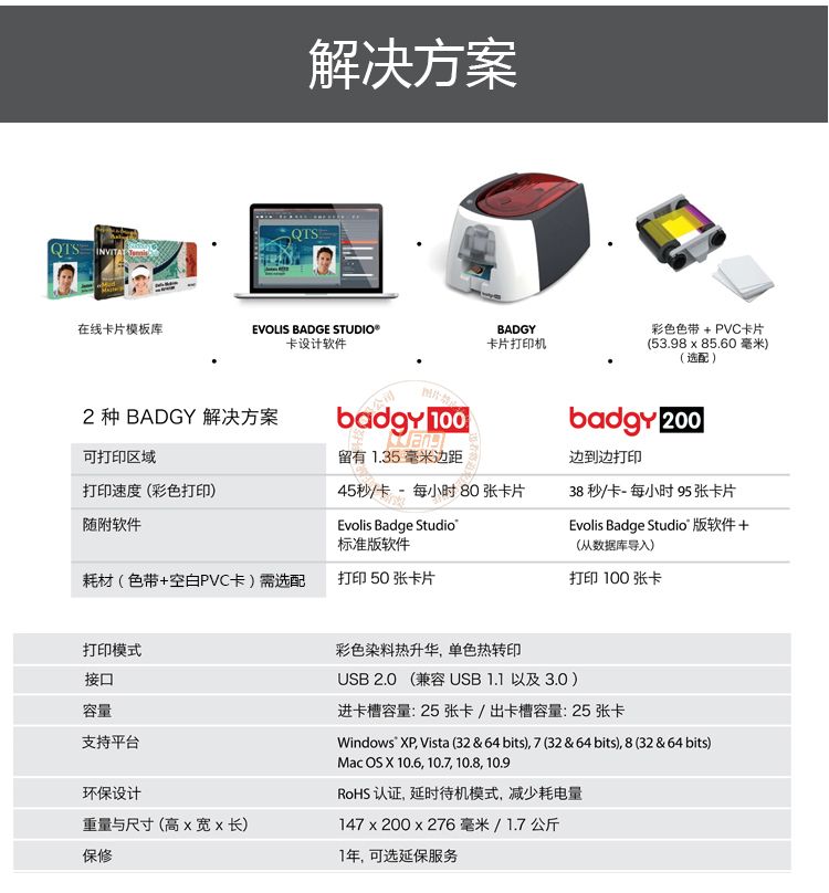 Evolis爱立识Badgy200证卡打印机(图13)