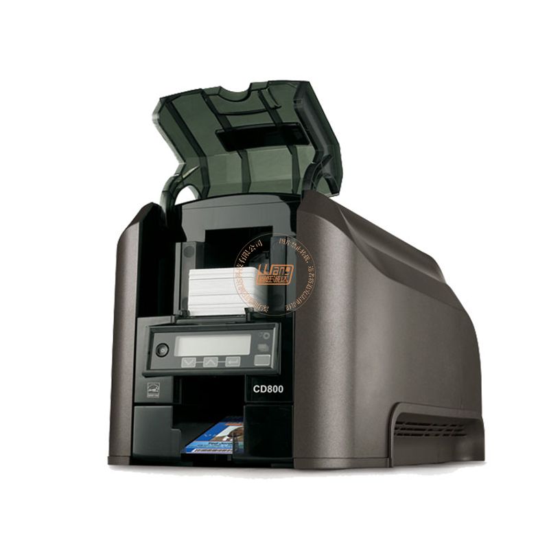 Datacard CD800 侧面进卡槽与接口细节
