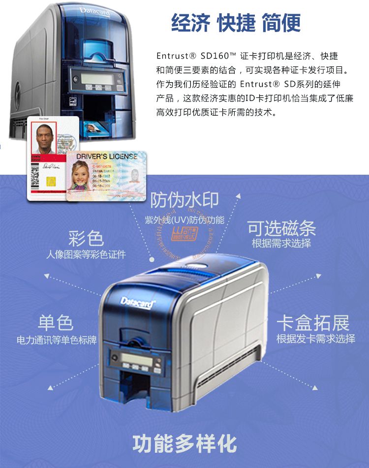 Entrust SD160证卡打印机(图3) Entrust SD160证卡打印机(图3)