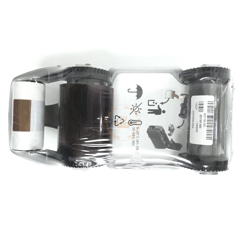 ZEBRA ZC100 黑色带卷轴细节图