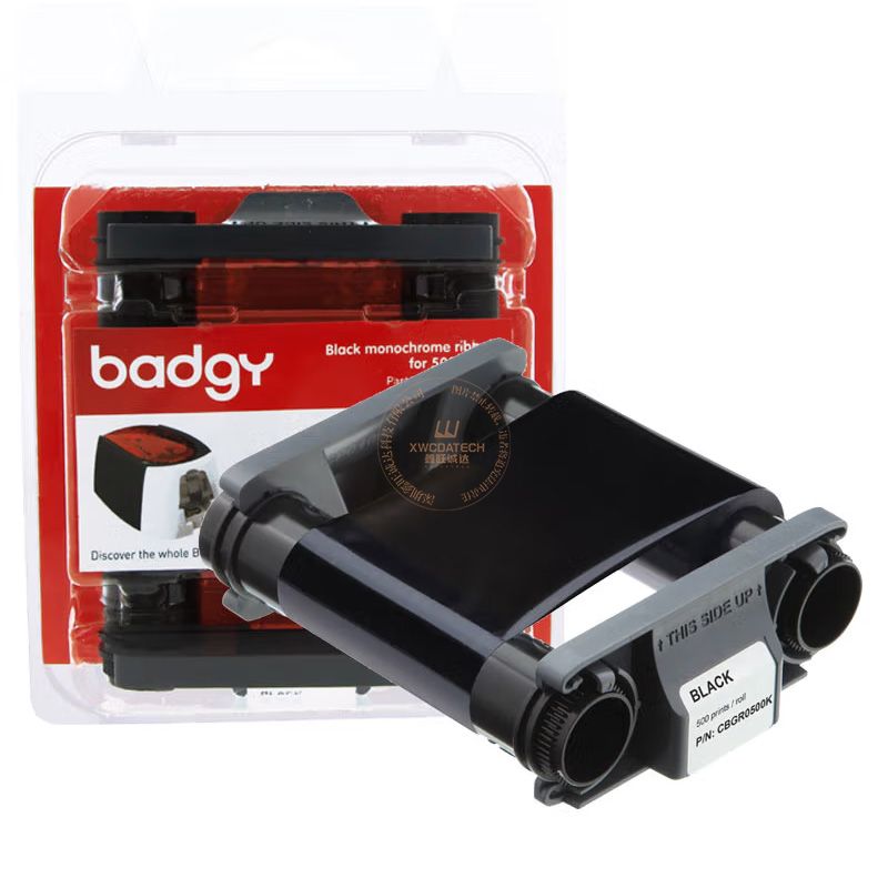 Evolis爱立识Badgy200证卡打印机黑色带外包装展示2