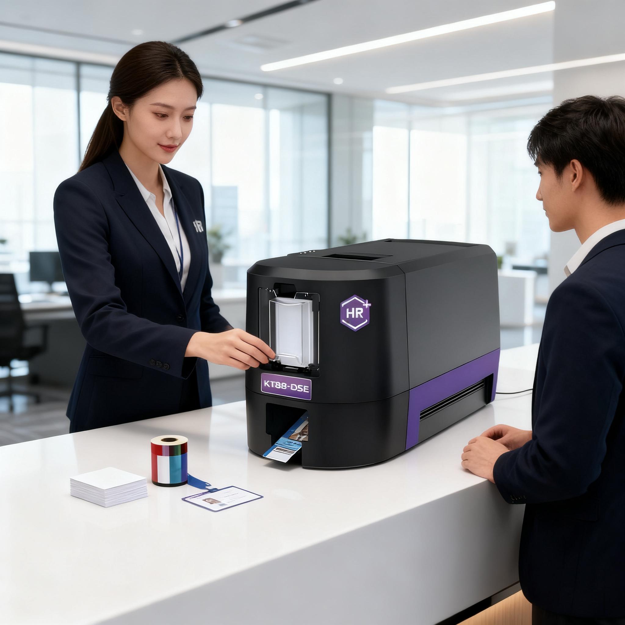 Entrust KT88-DSE证卡打印机_经济型热升华制卡